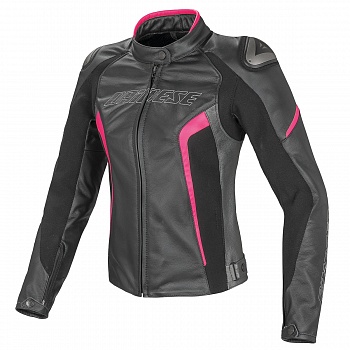  Dainese RACING D1 PELLE LADY BL/FUXIA