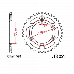 Звезда цепного привода JTR251.49ZBK