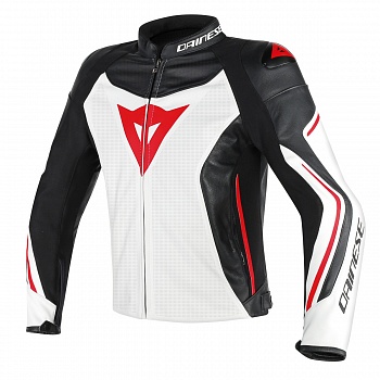 Dainese ASSEN PERFORATED W/BL/R